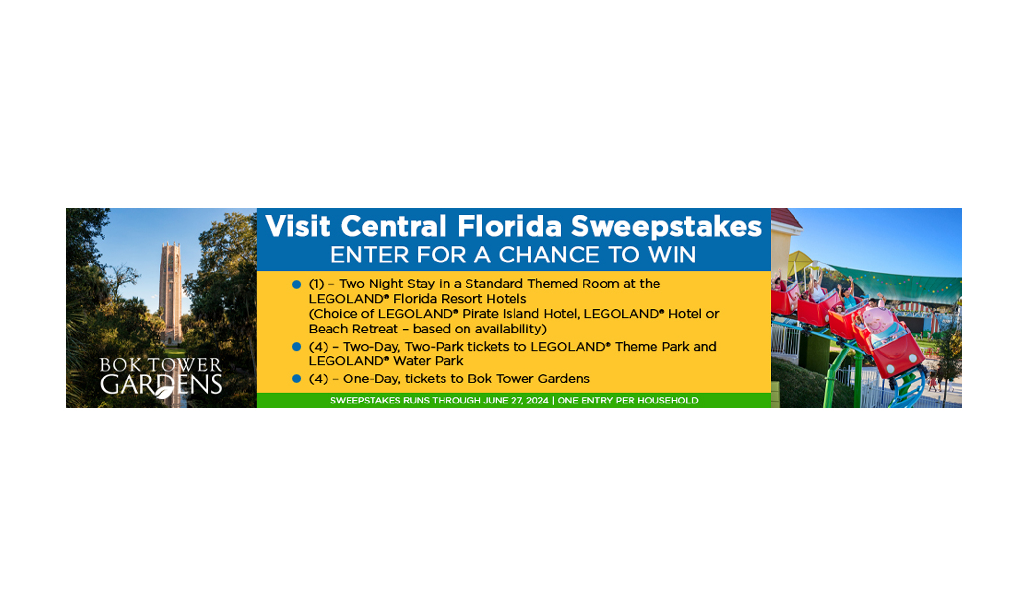 Enter for a Chance to Win a Trip to Legoland Florida!