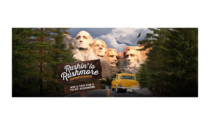 Enter for a Chance to Win a Trip to Mount Rushmore and $500 Spending Money!