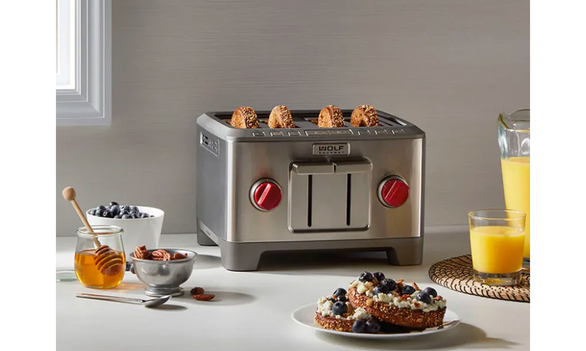 Enter for a Chance to Win a $400+ Wolf Gourmet Four Slice Toaster!