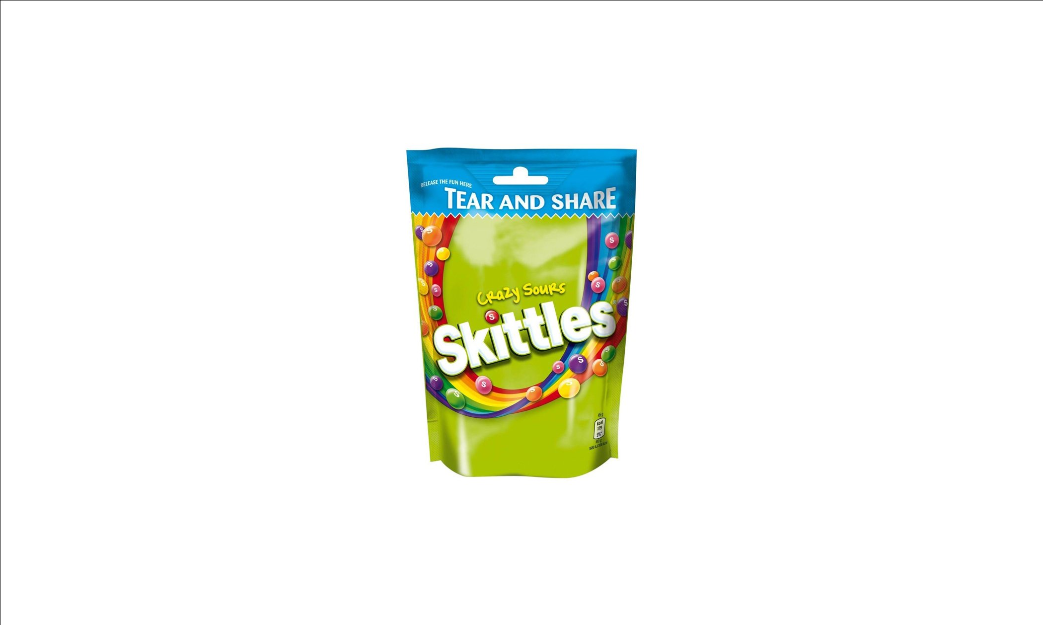 Save 34% on Skittles Tear and Share Crazy Sour Pouch 2-Pack!