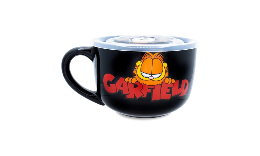 Save 43% on a Garfield Soup Mug with Vented Lid! 