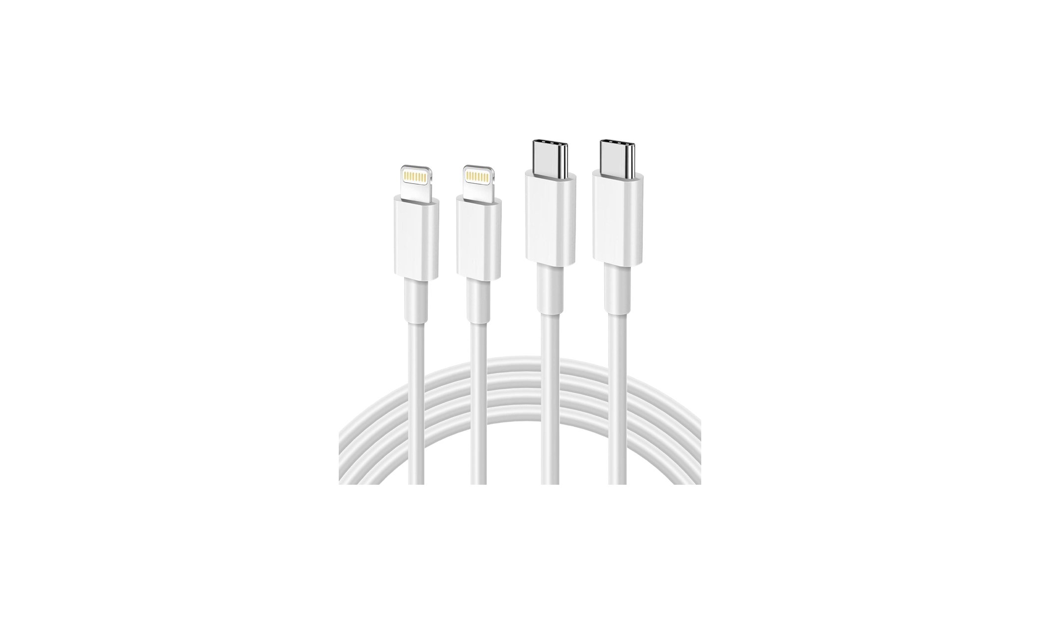 Save 41% on USB C to Lightning Cable [Apple MFi Certified] 2Pack 6FT!