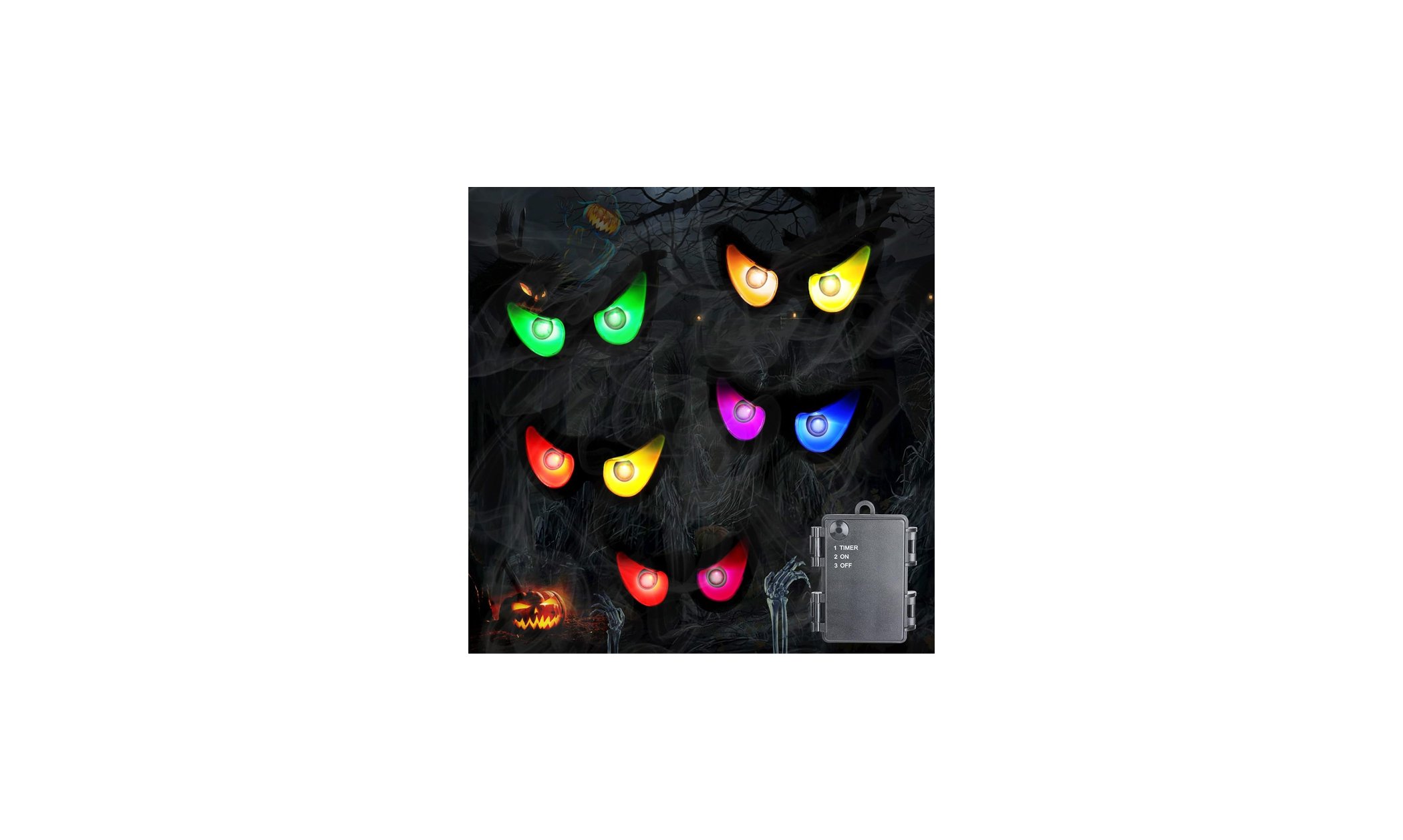 Save 22% on iShabao Halloween Ghost Eyes Lights!