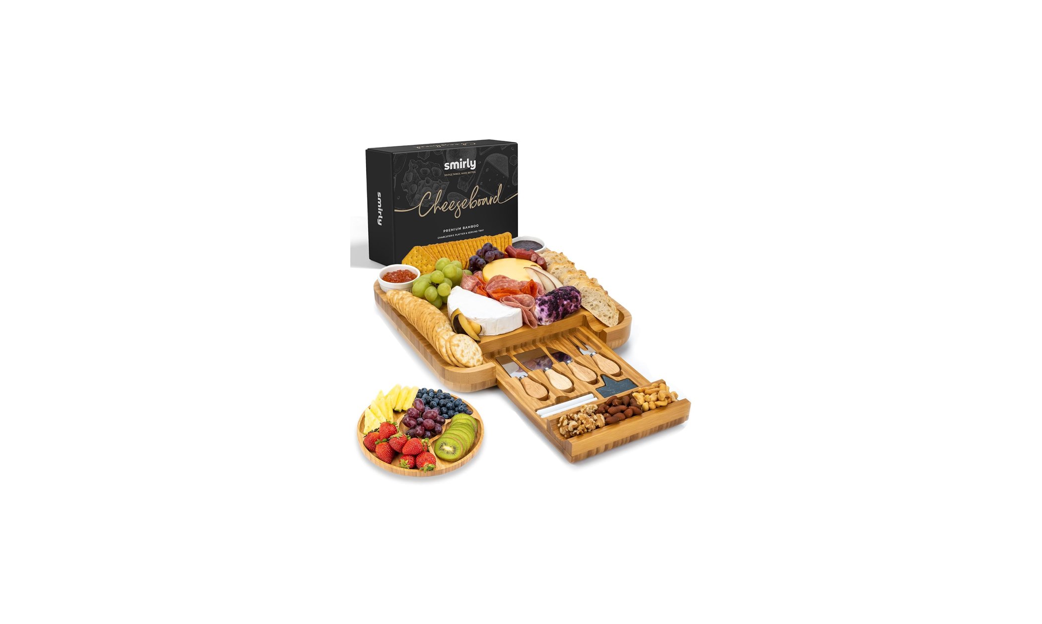 Save 29% on the SMIRLY Charcuterie Boards Gift Set!