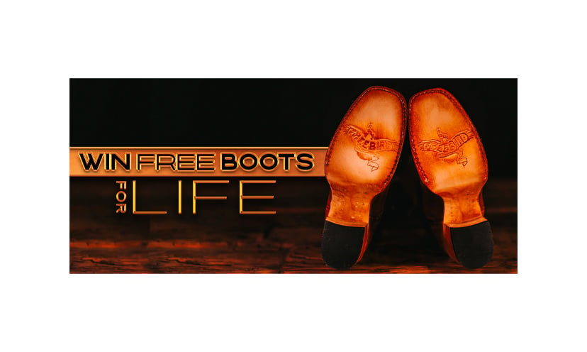 Enter for a Chance to Win Free Boots for Fifteen Years!