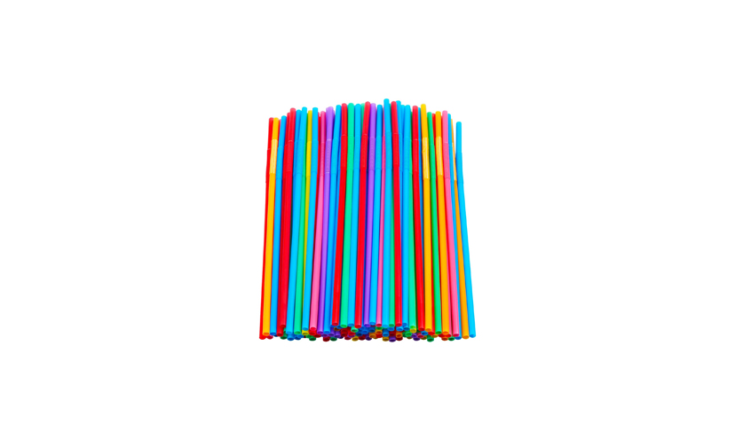 Save 31% on a 200-Pack of Colorful Extra Long Flexible Straws!