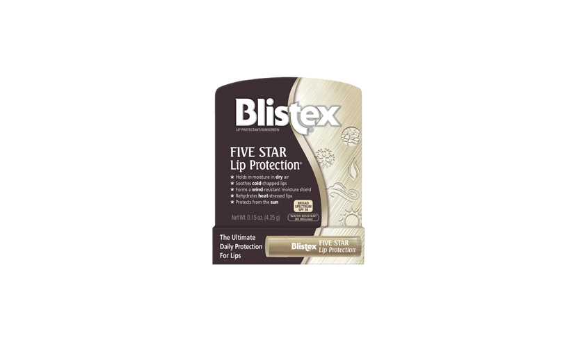 Save 65% on Blistex Five Star Vanilla Lip Protection!