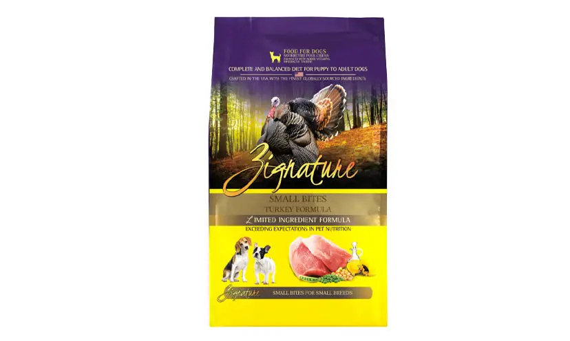 Claim Your FREE Zignature Dog Food Samples!