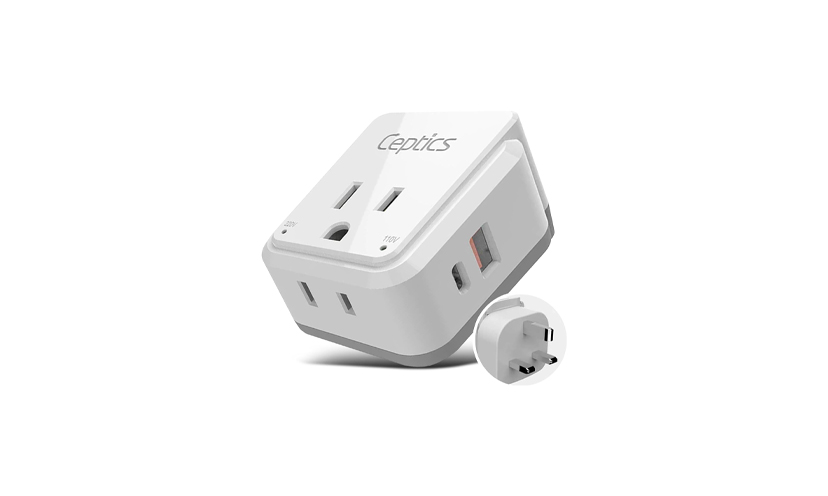 Save 40% on a Travel Plug Adapter!