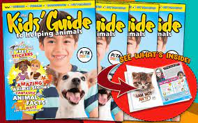 Claim Your FREE Kids’ Guide to Helping Animals Magazine!