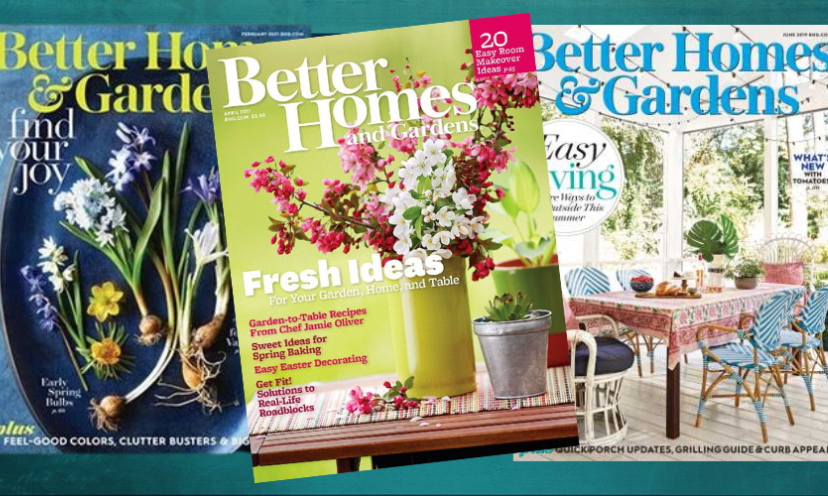 Claim Your FREE Two-Year Better Homes & Gardens Subscription!