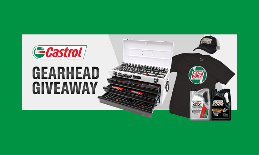 Enter for a Chance to Win a 159-Piece Combo Tool Set, Castrol Motor Oil and More!