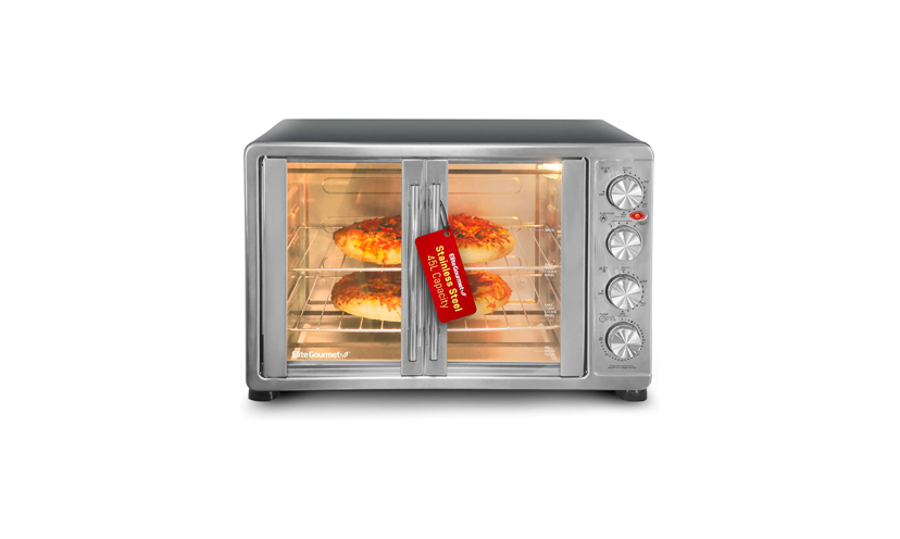 Save 31% on an Elite Gourmet French Door Countertop Convection Oven!