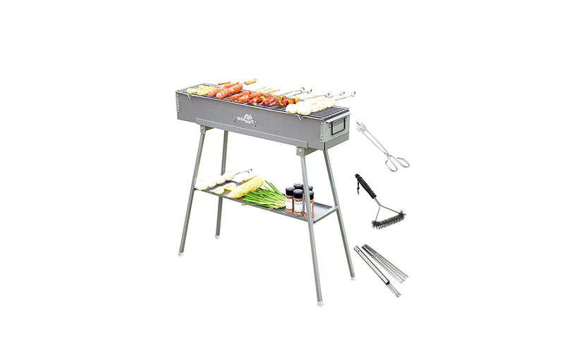 Save 33% on a Commercial Quality Portable Folding Hibachi Grill!