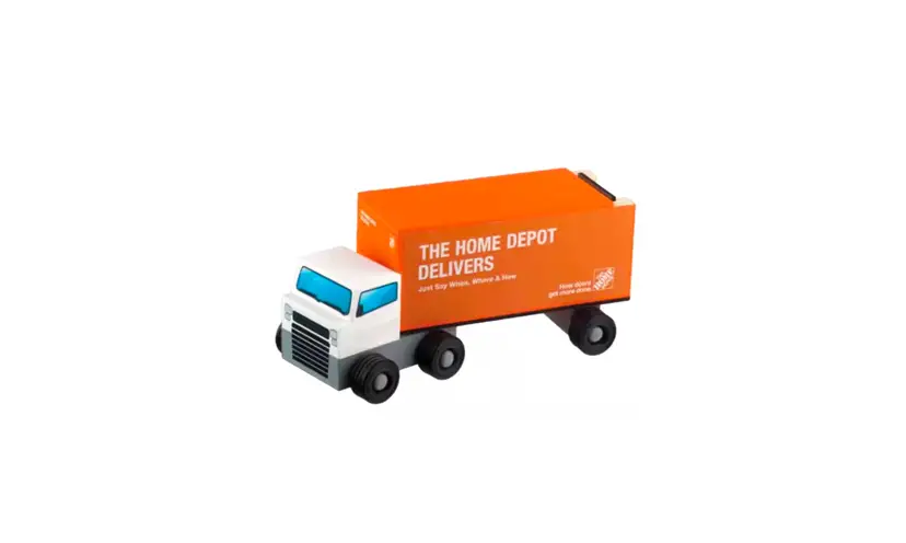 Claim Your FREE Delivery Truck Toy!