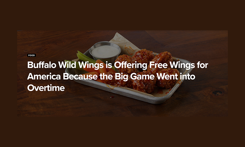 Claim Your FREE Wings for America!