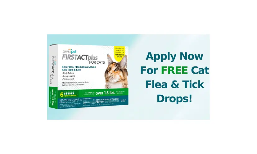 Claim Your FREE Flea and Tick Drops!