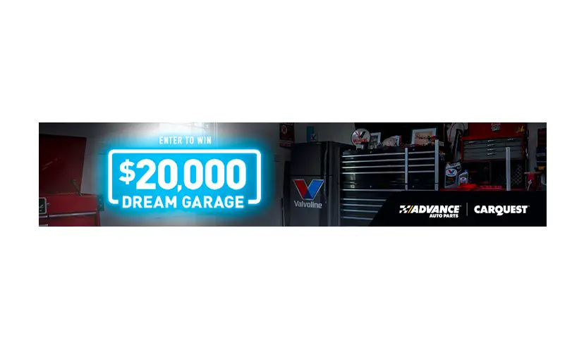 Enter for a Chance to Win  $20,000 and More Towards a Dream Garage!