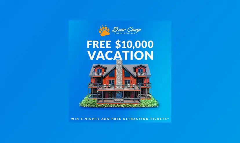 Enter for a Chance to Win a Five Night Cabin Stay in the Smoky Mountains Plus $4,000 in Attraction Tickets!