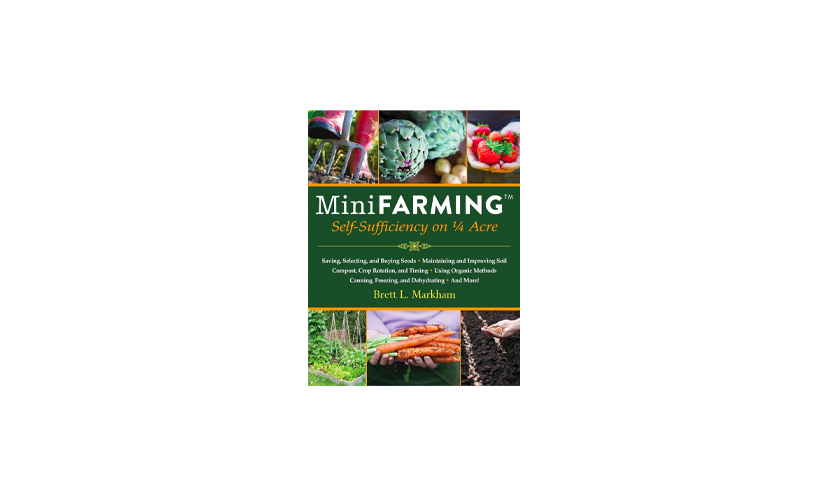 Save 56% on The Mini Farming Self Sufficiency Gardening Book in Paperback!