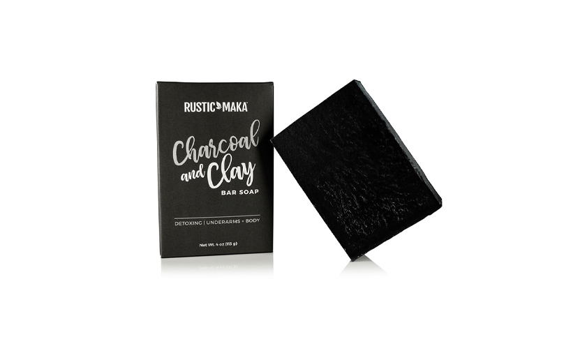 Claim Your FREE Charcoal and Clay Soap Bar From Rustic Maka!