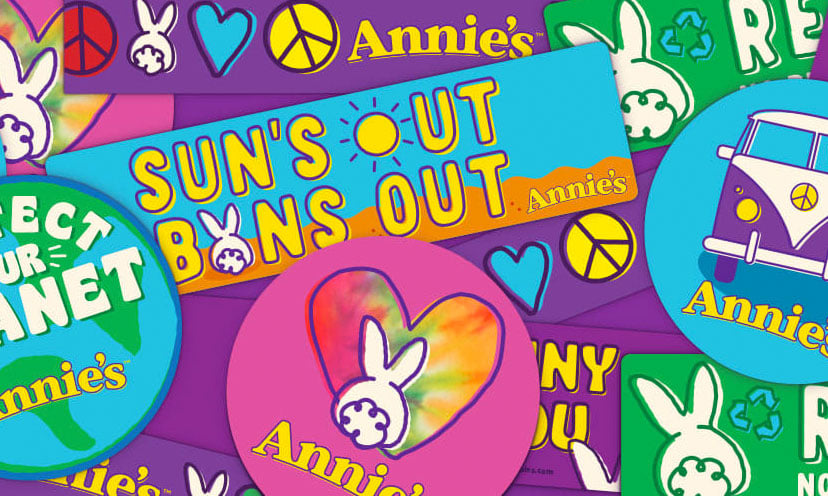 Claim Your FREE Easter Bunny Stickers From Annie’s Homegrown!