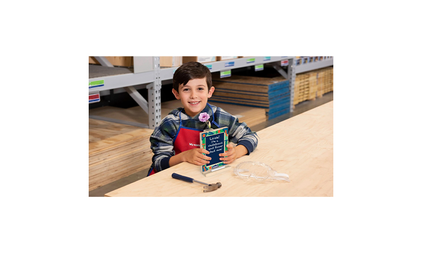 Claim Your FREE Lowe’s Kids Chalkboard Message Workshop!