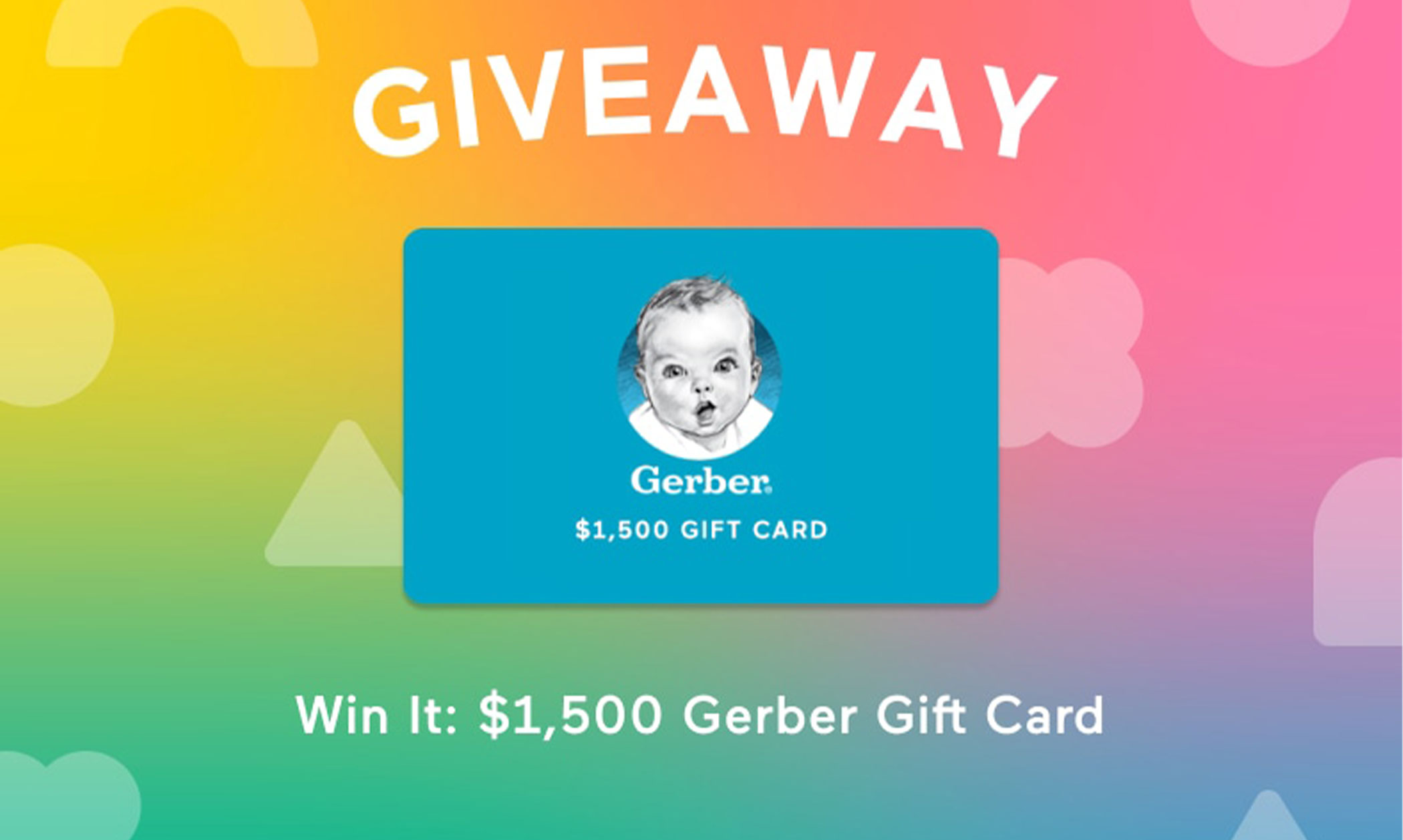 Enter for a Chance to Win a $1,500 Gerber Gift Card!