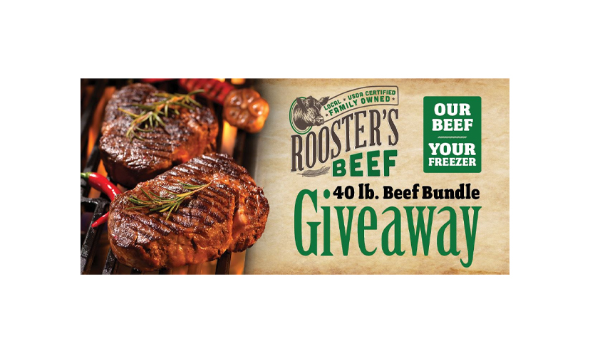 Enter for a Chance to Win a 40-Pound Beef Bundle!