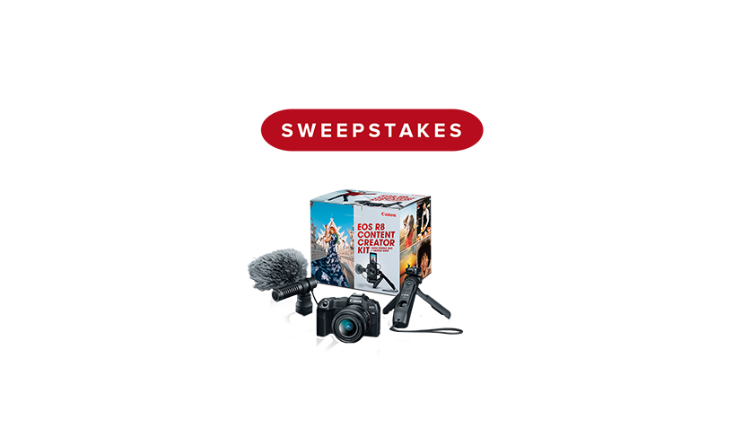 Enter for a Chance to Win a Canon Camera with EOS/RB Content Creator Kit!