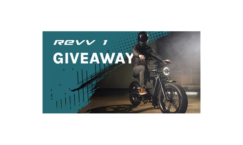 Enter for a Chance to Win a Rev1 Electric Bicycle!