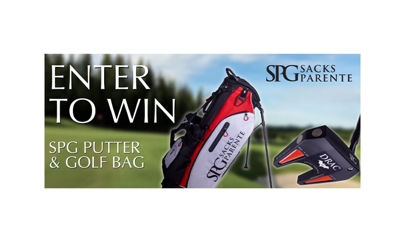 Enter for a Chance to Win a Sacks Parente Golf Bag and Putter!