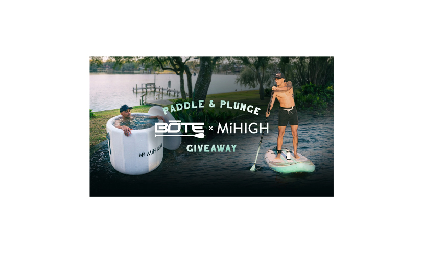 Enter for a Chance to Win an Inflatable Paddle Board, Cold Plunge and More!