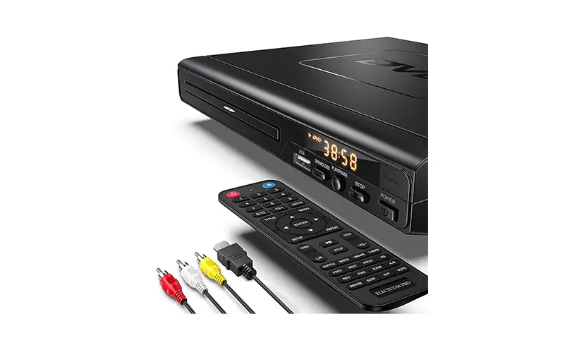 Save 33% on a DVD Player with HDMI AND RCA Cables!