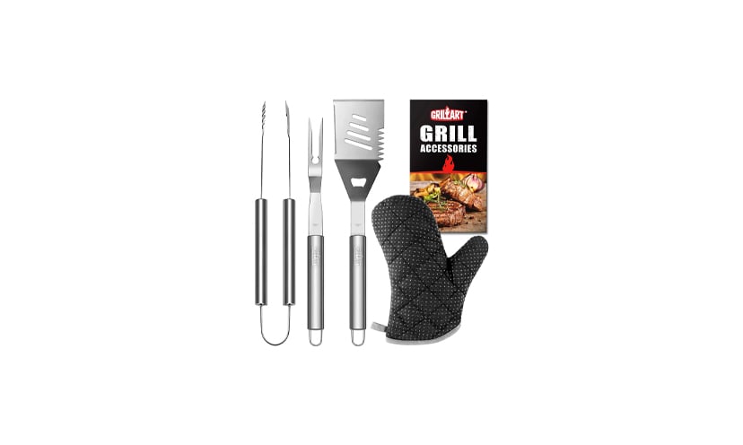 Save 33% on a Grill Art BBQ Tool Set!