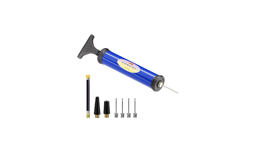 Save 40% on a Portable Ball Pump Inflator Kit!