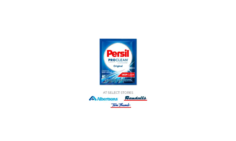 Claim Your FREE Persil ProClean!