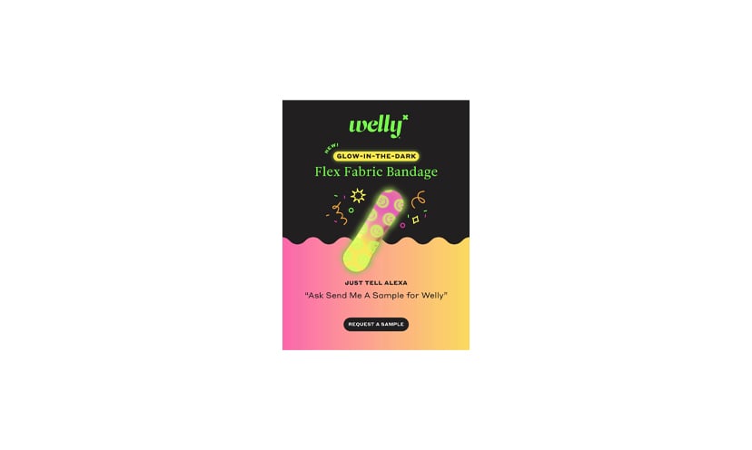 Claim Your FREE Glow in the Dark Bandage From Welly!