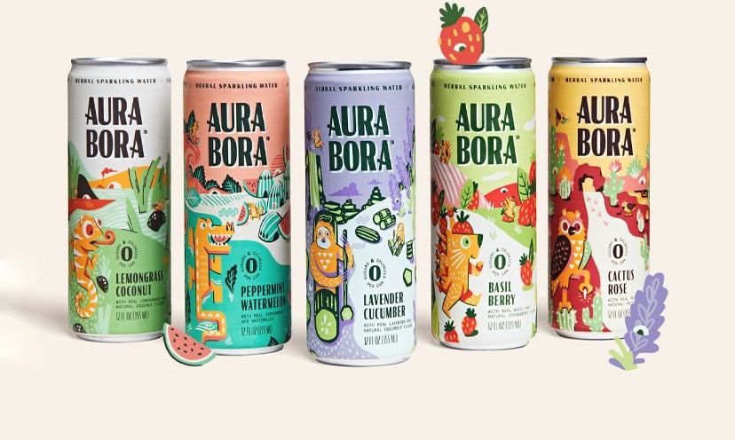 Claim Your FREE Herbal Sparkling Water Six-Pack From Aura Bora!