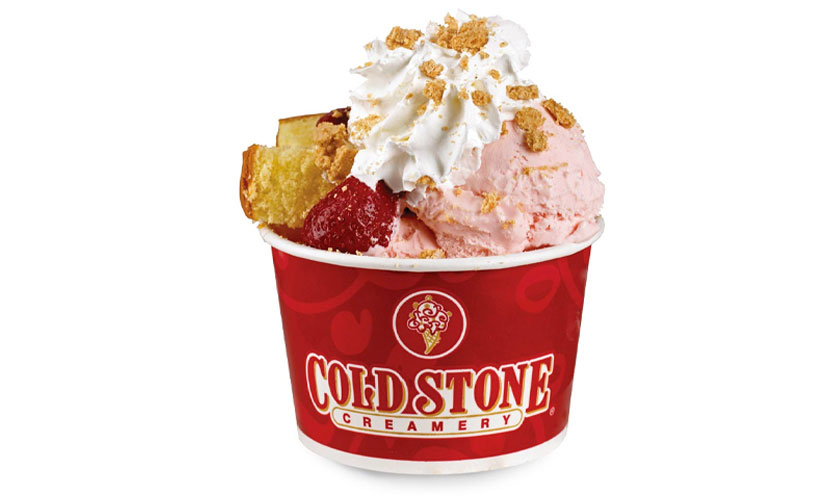 Claim Your FREE Ice Cream for Kids at Cold Stone Creamery!