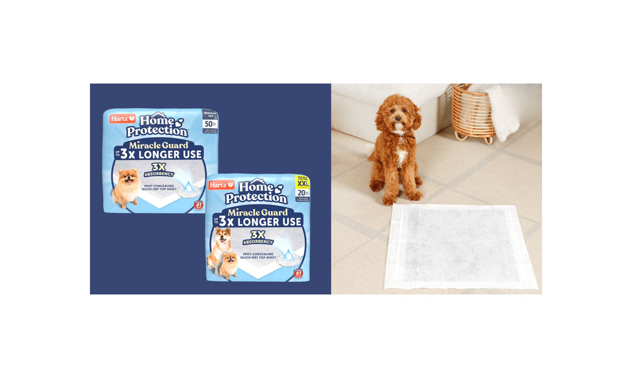 Claim Your FREE Miracle Guard Dog Pads From Hartz!