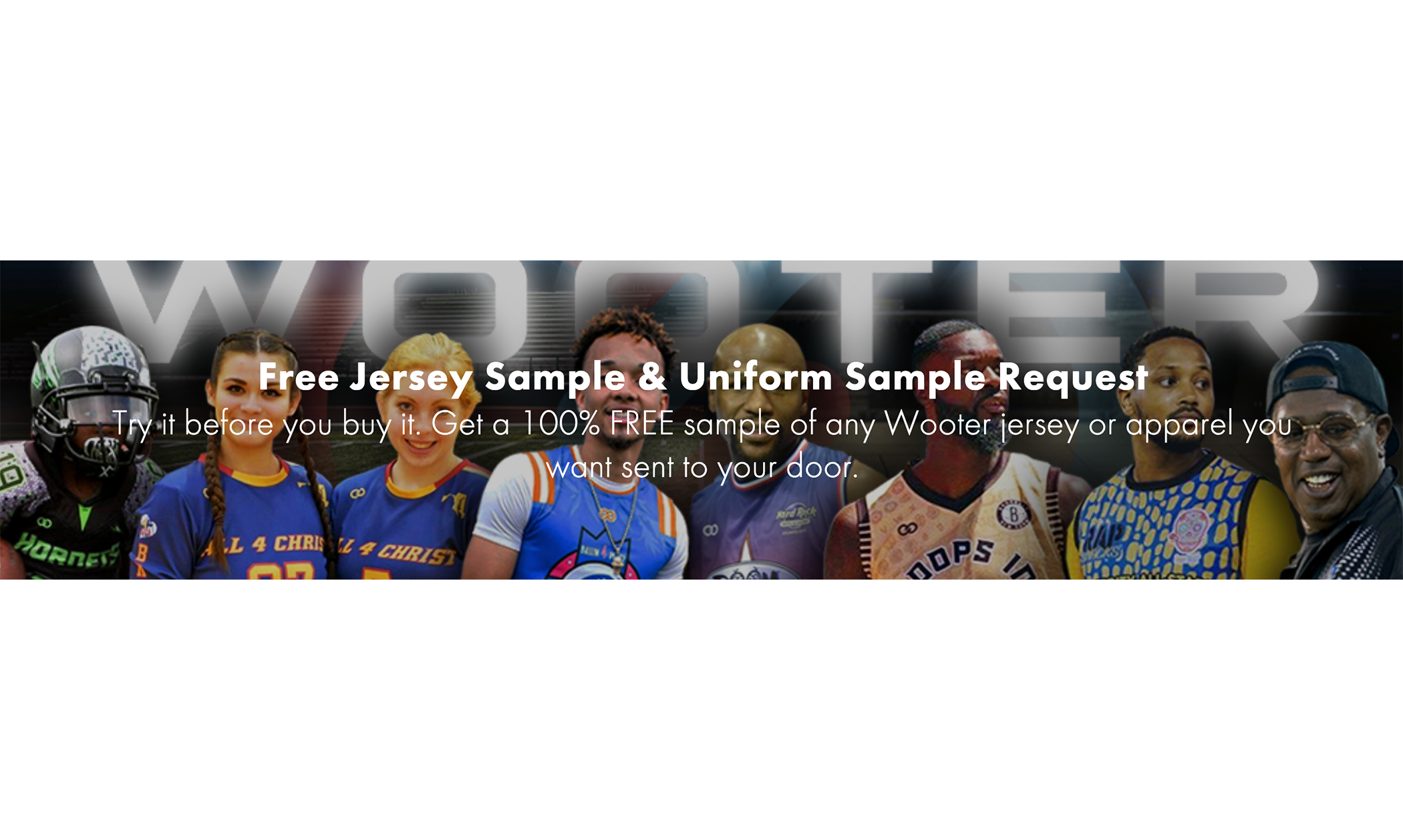 Claim Your FREE Wooter Sports Wear Apparel Sample!