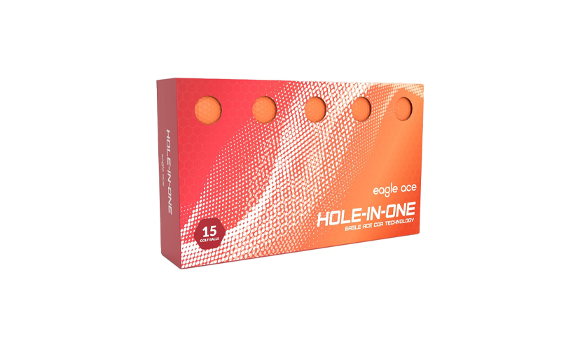 Save 40% on a 15 pack of Eagle Ace Hybrid Golf Balls!