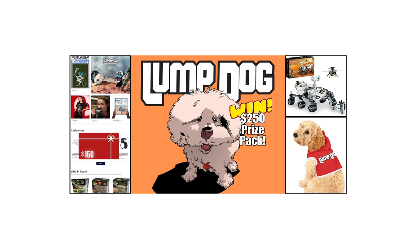 Enter for a Chance to Win a Lump Dog Educational Prize Package!