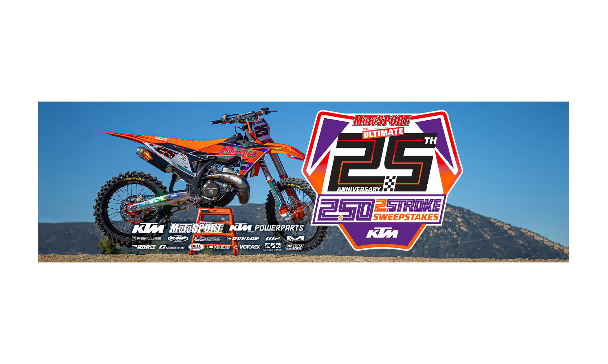 Enter for a Chance to Win a Motocross Bike and Accessories!