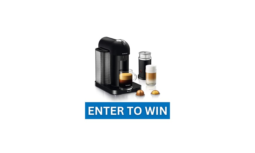 Enter for a Chance to Win a Nespresso Coffee Machine!