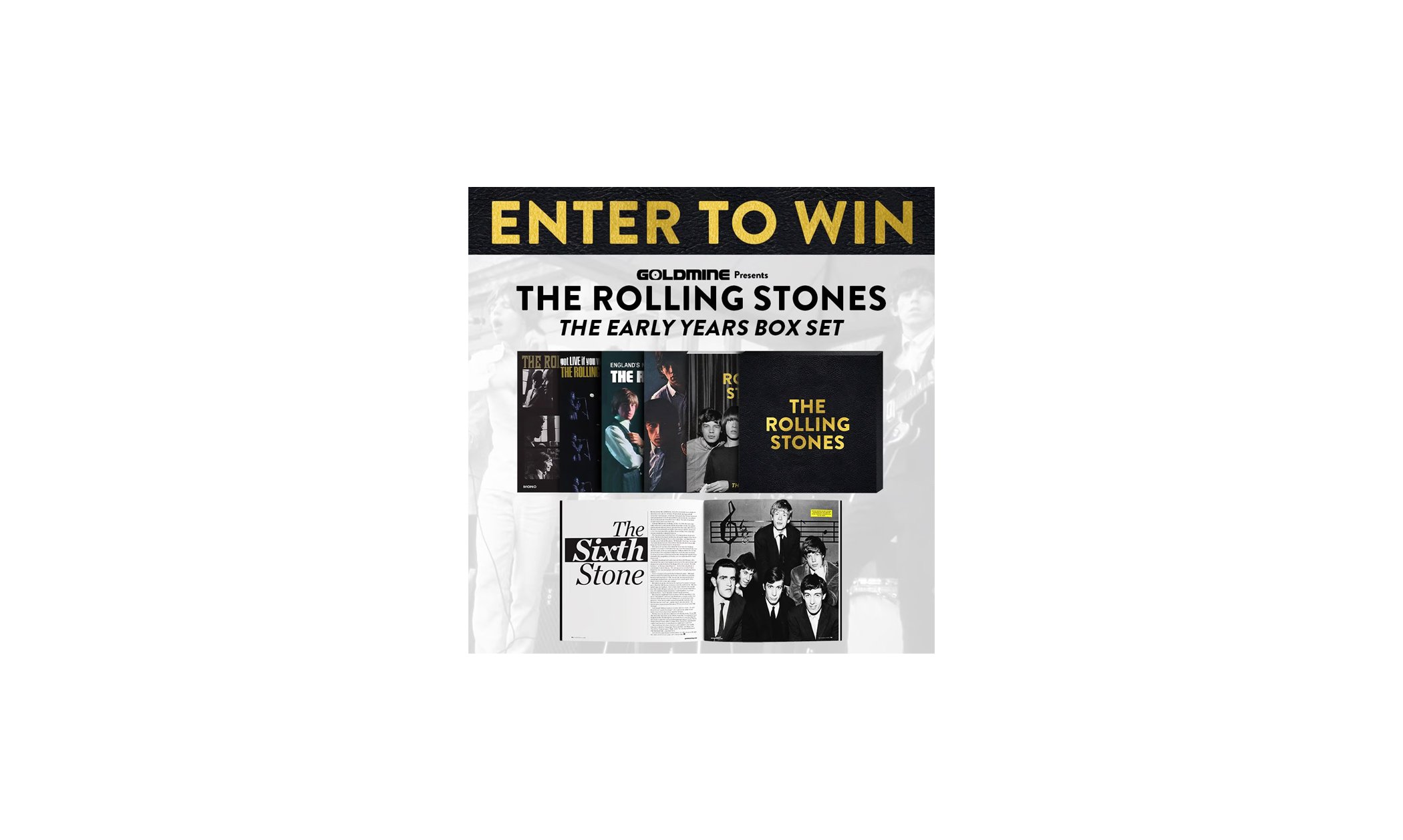 Enter for a Chance to Win a Rolling Stones “The Early Years” Vinyl Box Set and More!