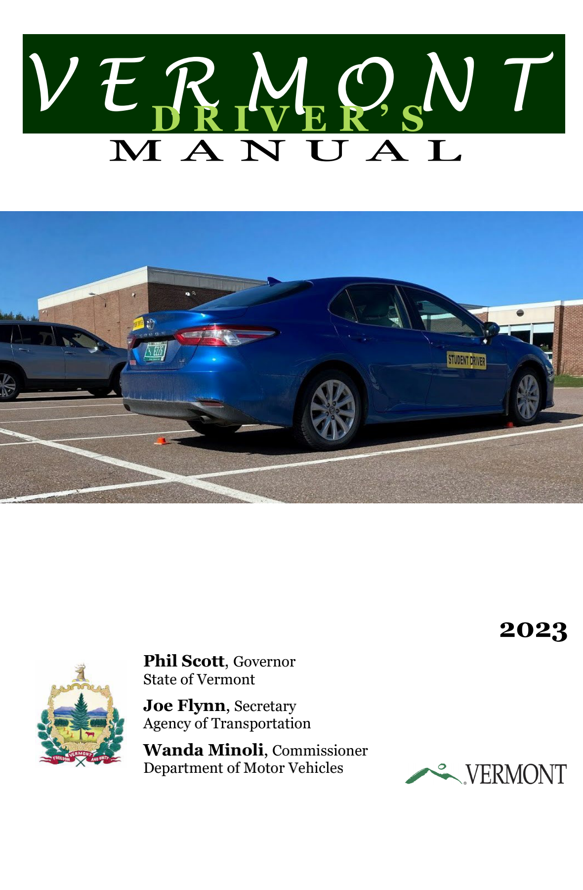 Vermont Driver's Handbook
