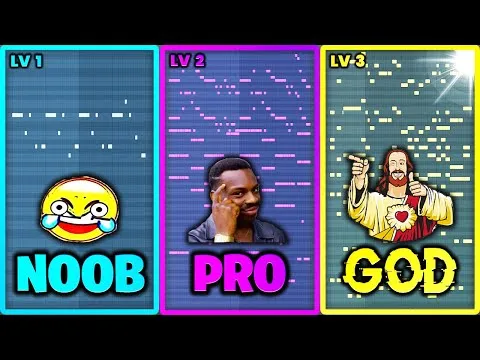 3-levels-of-melodies-noob-vs-pro-vs-god-7195