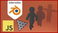 Animation and Action Editor practices Blender and Threejs